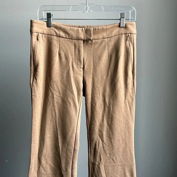 W by Worth Tan Pants | Tan Flare Pants | Flare Pants | W by Worth Pants | Khaki - Picture 2 of 8